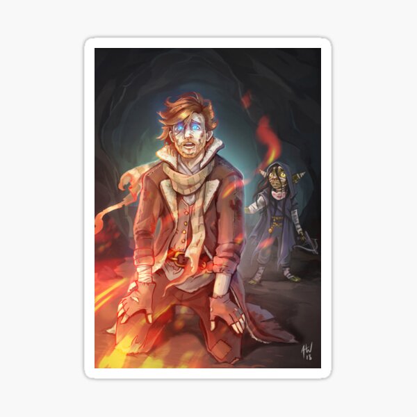 Flames of Memory Sticker