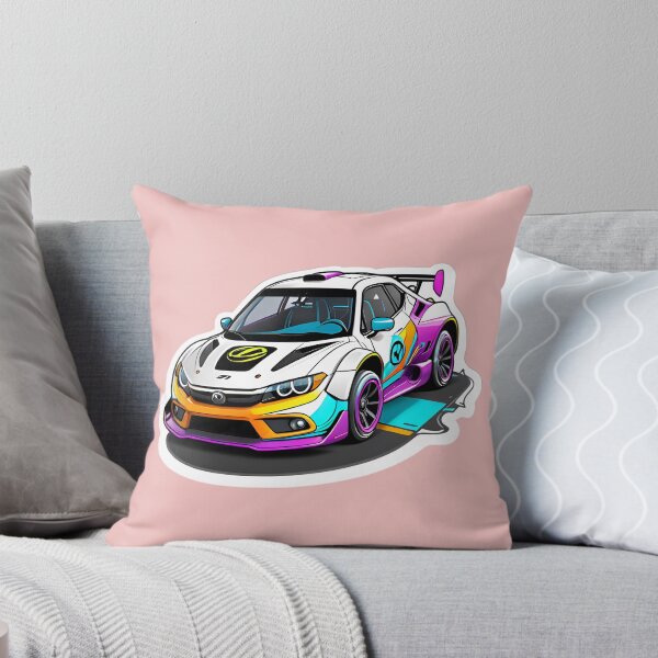 Aperçu de l'œuvre Cool Street Rally Racing Car créée et vendue par TheArtOfPat.