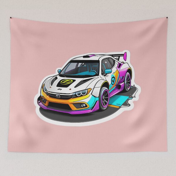Item preview, Cool Street Rally Racing Car designed and sold by TheArtOfPat.
