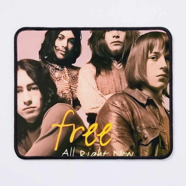 Item preview, Free All Right Now Band Poster designed and sold by KOESTEJUNEAU.