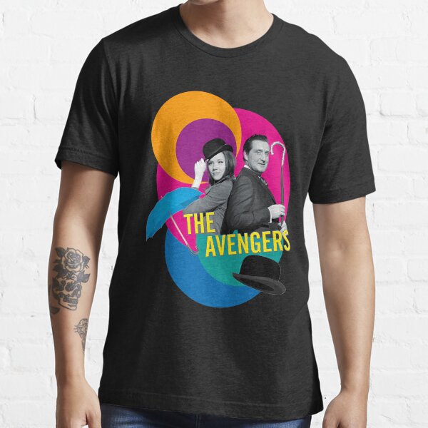 Item preview, John Steed And Emma Peel Experience Exciting Adventures With Humor In The British Crime Series The Avengers With Umbrella Charm And Bowler Hat designed and sold by Donaldberro8.