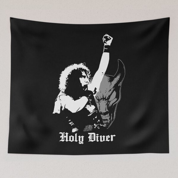 Item preview, Music Singer 80S Ronnie American Heavy Metal Singer James Holy Diver  Ronnie Ts Rock Band Tee designed and sold by Andreller.