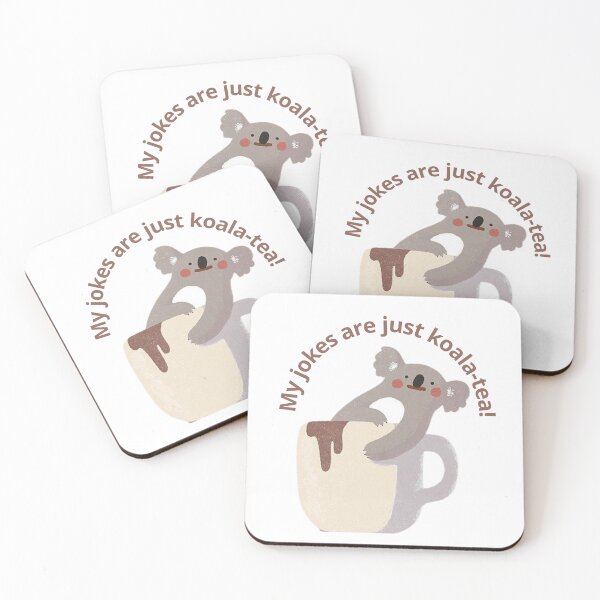 Item preview, My jokes are koala-tea designed and sold by Palmyr.