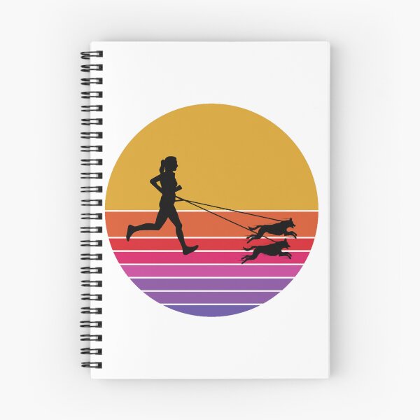Item preview, Canicross Trail Running Dog Sport Outdoor Retro Vintage (1) designed and sold by msicalY2KShop.