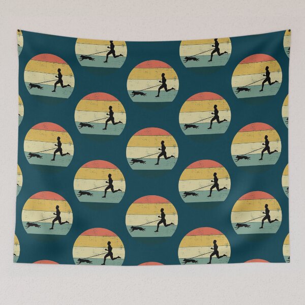 Item preview, Canicross Trail Running Dog Sport Vintage Retro  designed and sold by msicalY2KShop.