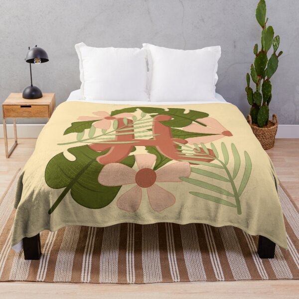 Item preview, h letter floral designed and sold by karyavna.