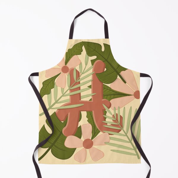 Item preview, h letter floral designed and sold by karyavna.