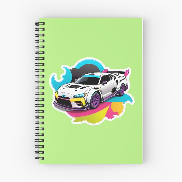 Aperçu de l'œuvre Cool Street Rally Racing Car créée et vendue par TheArtOfPat.