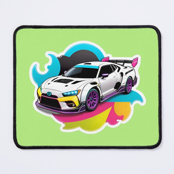 Aperçu de l'œuvre Cool Street Rally Racing Car créée et vendue par TheArtOfPat.