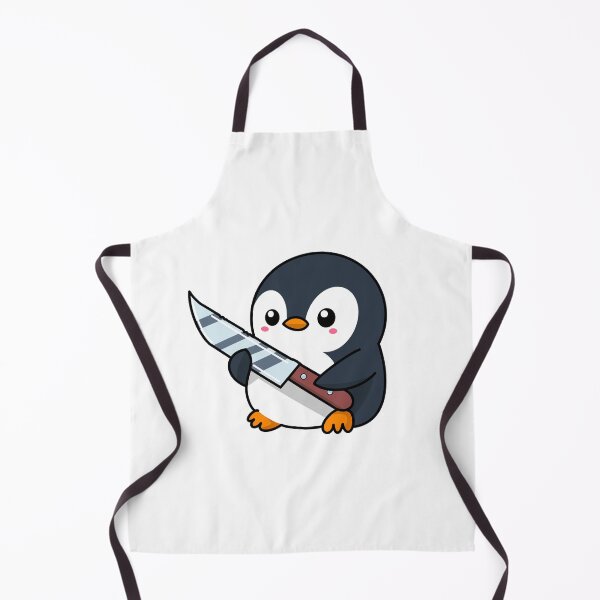 Item preview, Penguin with a Knife - Cute and Dangerous designed and sold by Łukasz Czajka.