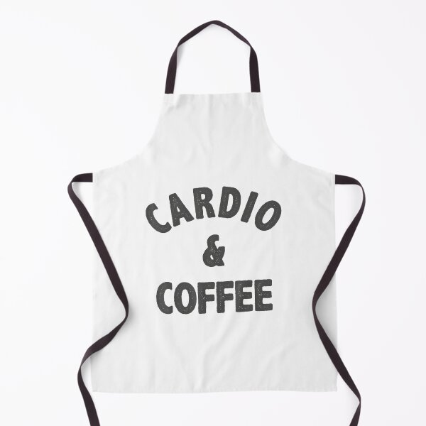 Item preview, Cardio And Coffee Running Fitness Black Text designed and sold by msicalY2KShop.