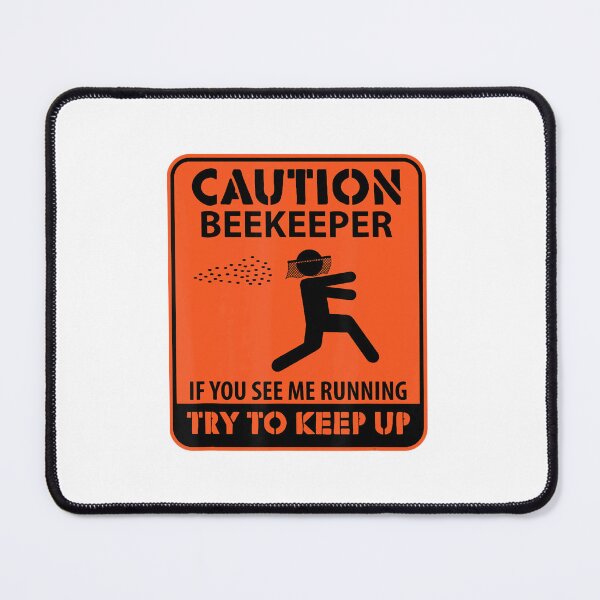 Item preview, Caution Beekeeper If You See Me Running Beekeeping (1) designed and sold by msicalY2KShop.