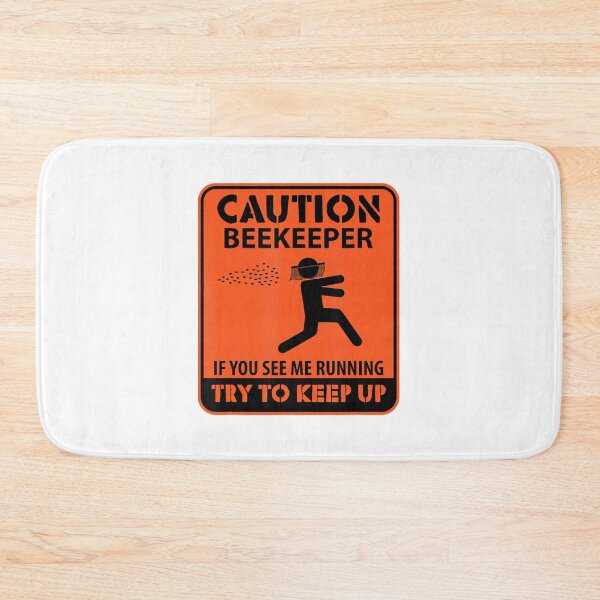 Item preview, Caution Beekeeper If You See Me Running Beekeeping (1) designed and sold by msicalY2KShop.