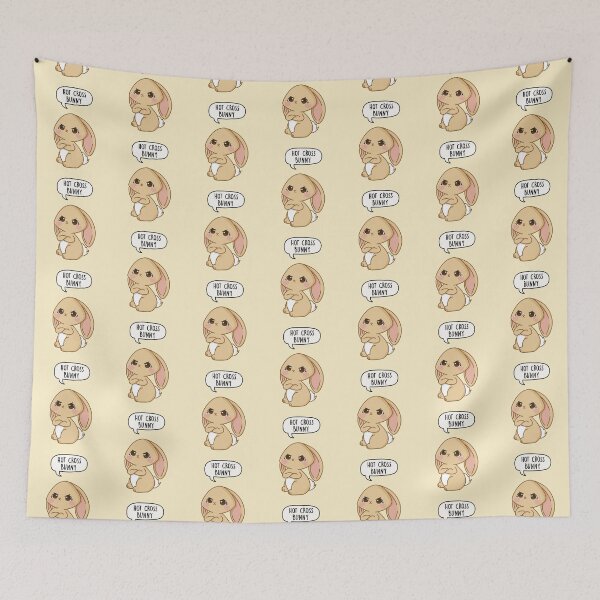 Item preview, Hot Cross Bunny designed and sold by LEFDDesigns.