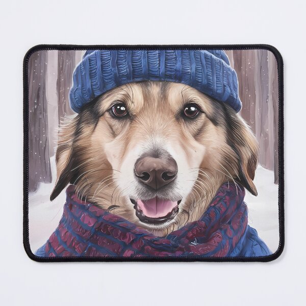 Item preview, My dog in winter designed and sold by fawzimorsy.