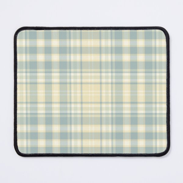 Item preview, Elegant Beige and Blue Plaid | Pastel Plaid | Spring Plaid | Summer Print | Multicolor plaid or tartan, checks, checkered Print designed and sold by RSDigitalPrintDesign.