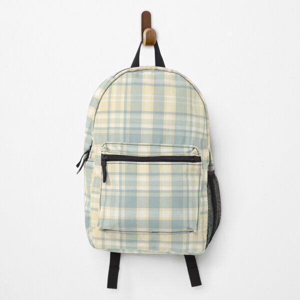 Item preview, Elegant Beige and Blue Plaid | Pastel Plaid | Spring Plaid | Summer Print | Multicolor plaid or tartan, checks, checkered Print designed and sold by RSDigitalPrintDesign.