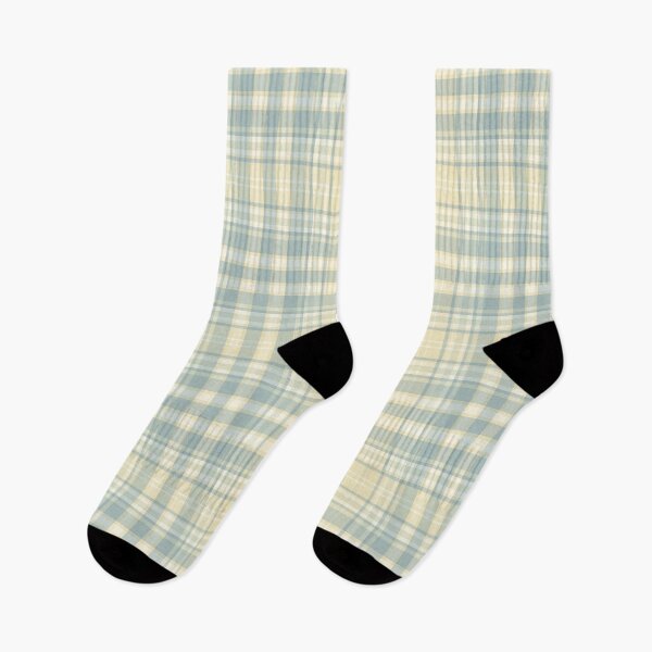 Item preview, Elegant Beige and Blue Plaid | Pastel Plaid | Spring Plaid | Summer Print | Multicolor plaid or tartan, checks, checkered Print  designed and sold by RSDigitalPrintDesign.
