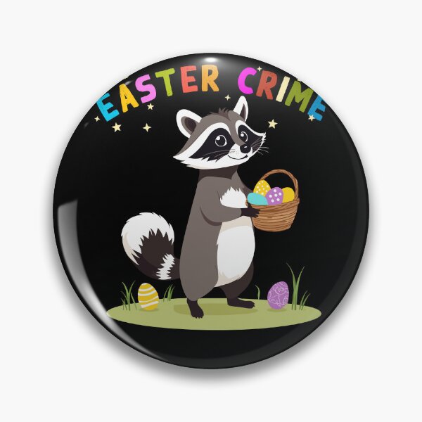 Item preview, Funny raccoon costume cute Easter eggs designed and sold by LuminOrb.