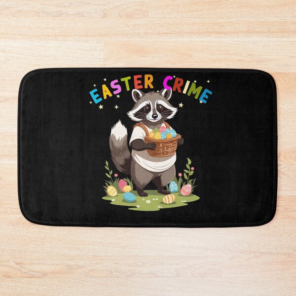 Item preview, Funny Raccoon Easter Bunny Cute Easter Eggs designed and sold by LuminOrb.