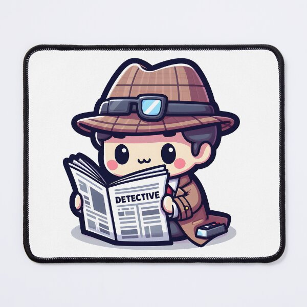 Item preview, Kawaii Detective: Newspaper designed and sold by CanvasCutie.