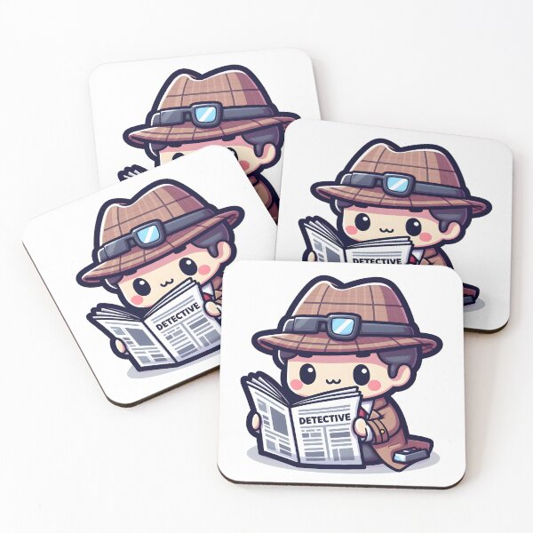 Item preview, Kawaii Detective: Newspaper designed and sold by CanvasCutie.