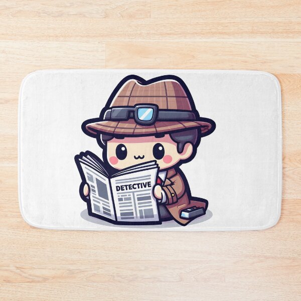 Item preview, Kawaii Detective: Newspaper designed and sold by CanvasCutie.