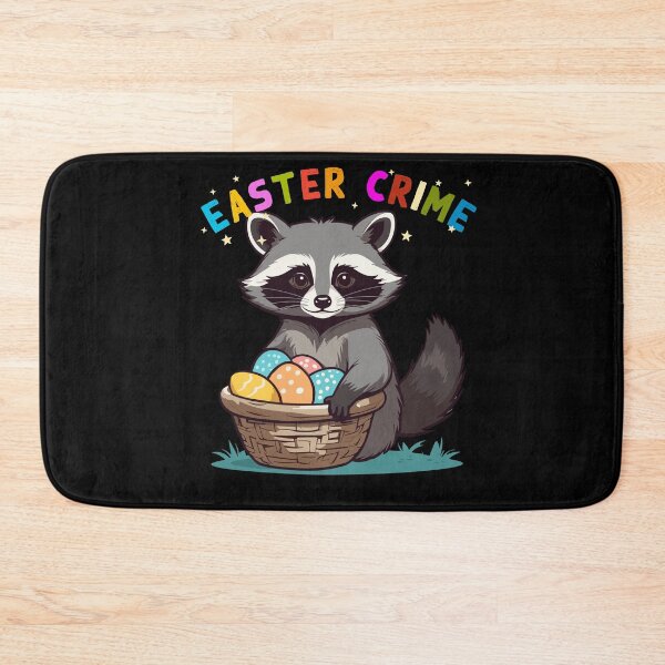 Item preview, Funny raccoon costume cute Easter eggs designed and sold by LuminOrb.