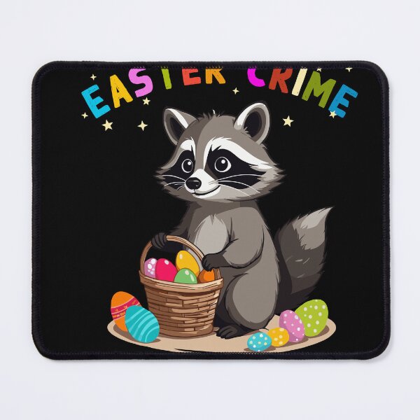 Item preview, Funny raccoon costume with Easter eggs designed and sold by LuminOrb.