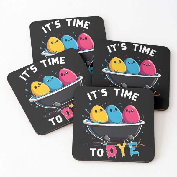 Item preview, Coloring eggs saying funny colors for Easter designed and sold by LuminOrb.