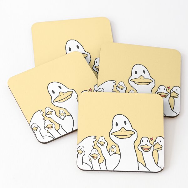 Item preview, cute family ducks designed and sold by A_fishhh.