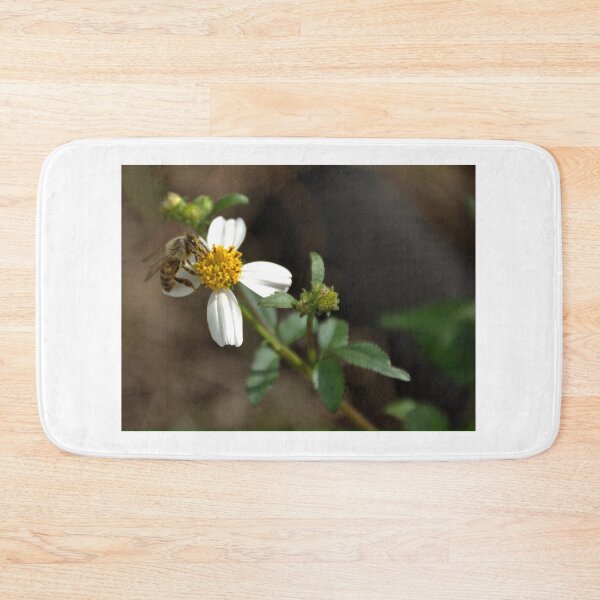 Item preview, Honey Bee and Bidens Alba  designed and sold by MercerImages.