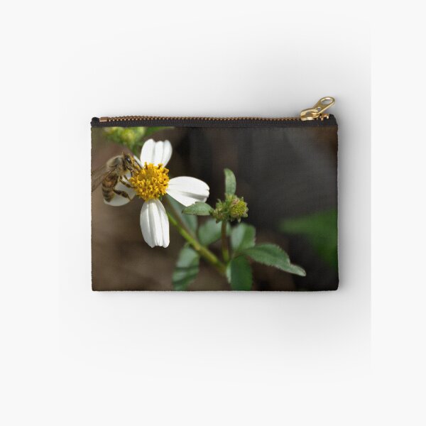 Item preview, Honey Bee and Bidens Alba  designed and sold by MercerImages.