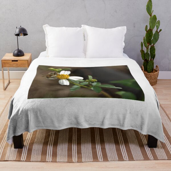 Item preview, Honey Bee and Bidens Alba  designed and sold by MercerImages.