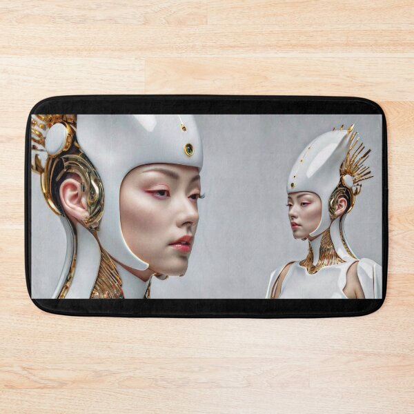 Item preview, Cyber Lady con divertido sombrero espacial designed and sold by NPC-Trader.