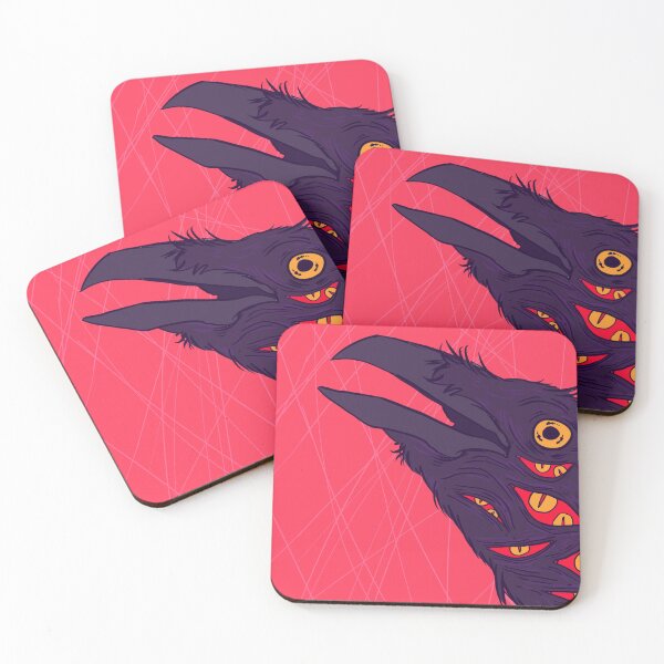 Item preview, Demon horror crow designed and sold by A_fishhh.
