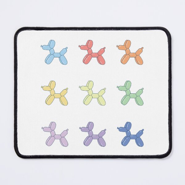 Item preview, colorful Balloon Dog bundle designed and sold by CuteArtPack.