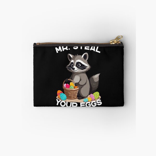 Item preview, Funny raccoon costume egg thief saying designed and sold by LuminOrb.
