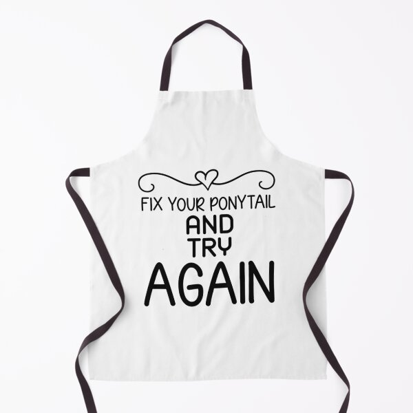 Item preview, Fix Your Ponytail and Try Again  designed and sold by Hairball-Pets.