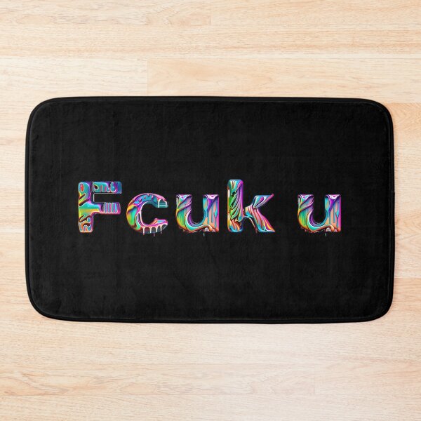 Item preview, Fcuk U Colorful Text designed and sold by MimosaAitio.