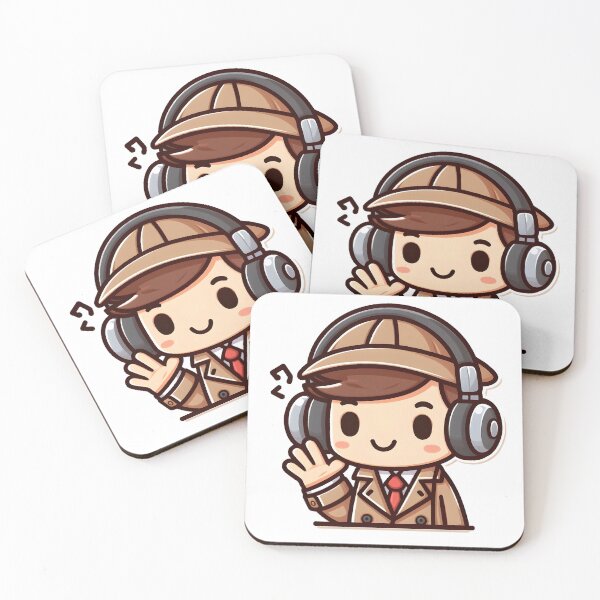 Item preview, Kawaii Detective: Headphones designed and sold by CanvasCutie.