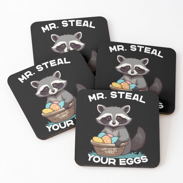 Item preview, Funny Raccoon Egg Thief Cute Costume designed and sold by LuminOrb.