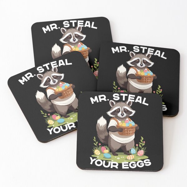 Item preview, Funny Raccoon Egg Thief Cute Costume designed and sold by LuminOrb.