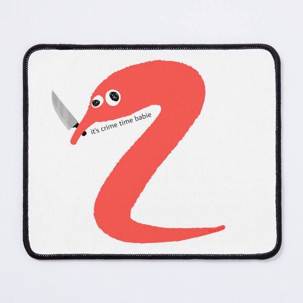 Item preview, crime worm on a string designed and sold by forg-time.