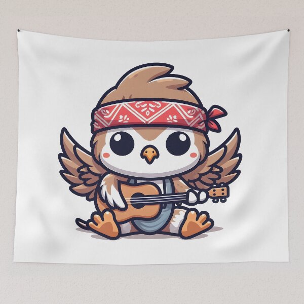 Item preview, Kawaii Chibi Griffin: Wearing A Bandana designed and sold by CanvasCutie.