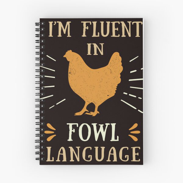 Item preview, Im Fluent In Fowl Language - Funny Chicken Lover designed and sold by RichaBoutin.