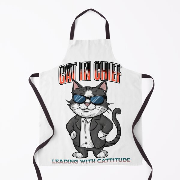 Item preview, Cat in Chief: Leading with Cattitude designed and sold by sweeka1972.