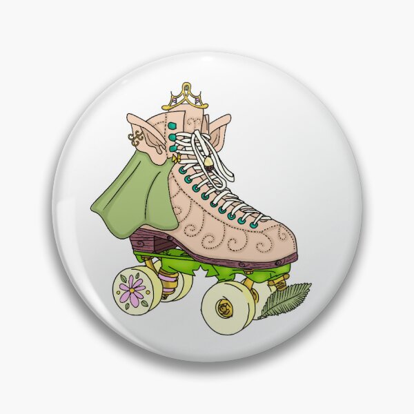 Artikelvorschau, Rollschuh-Elf-Skater entworfen und verkauft von TinkerTrix.