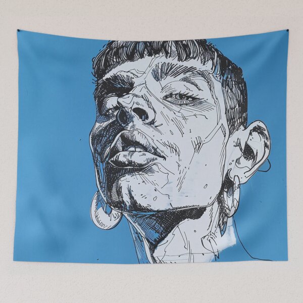 Item preview, The Guy with Big Earrings designed and sold by Susana Soares.