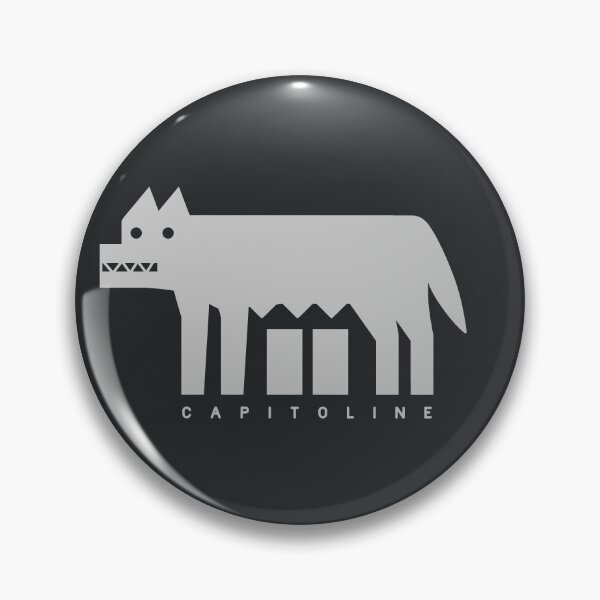 Item preview, Minimalist design of Capitoline Wolf. Art in light ink designed and sold by martodesign.
